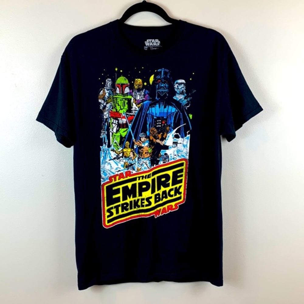 Star Wars The Empire Strikes Back Movie Poster Graphic Tee NWOT Fifth Sun